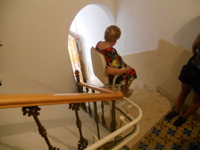 Silla Salvaescaleras en Alberic (Valencia)