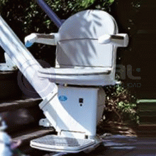 Silla Salvaescaleras de Tramo Recto Minivator Exterior